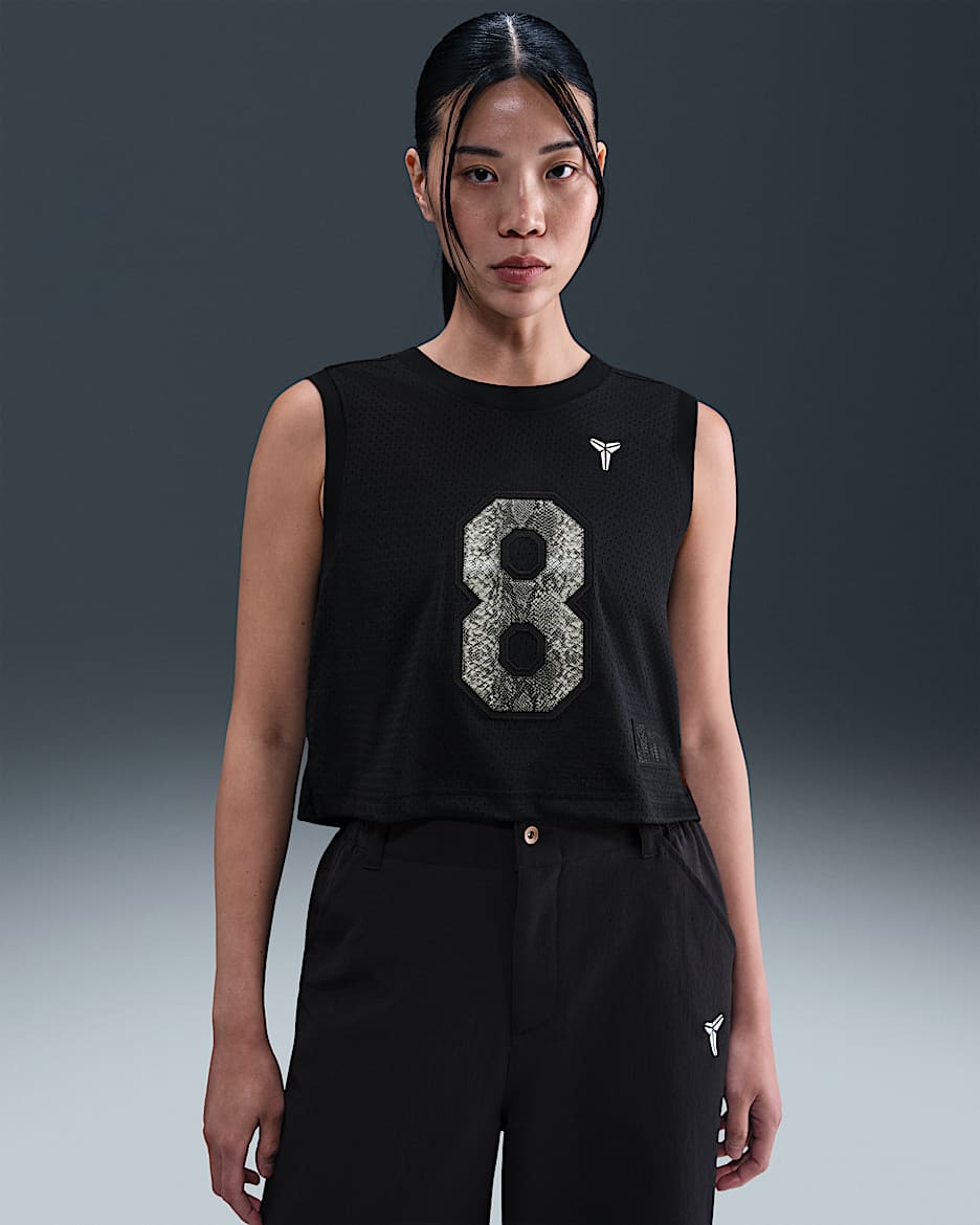 melt the lady cropped jersey ll bk×gry Kobe Women's Cropped Jersey. Nike JP